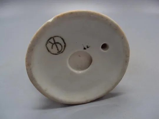 Карандашница фарфор Кисловодск фигура Клоун с карманами 1970-1980 гг. подставка для ручек №14218 Продаж