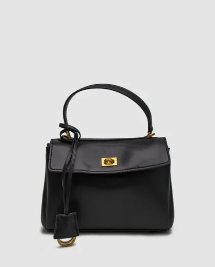 фото, Сумка Balenciaga Rodeo Mini Black/Gold  99755