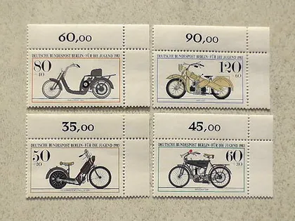 фото, Серія поштових марок Німеччина Західний Берлін " Техніка " 1983 рік **