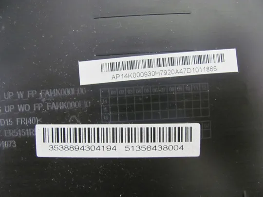 83-5 Кришка панель палмрест тачпад AP14K000930 для LENOVO B50-30 B50-45 B50-70 Оригінал Де купити