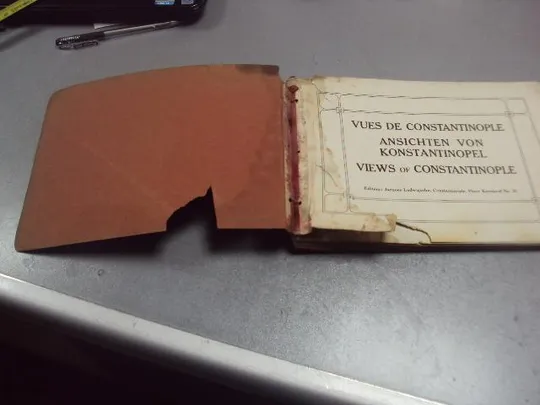 книга view of constantinople альбом вид константинополя №185 З аукціону
