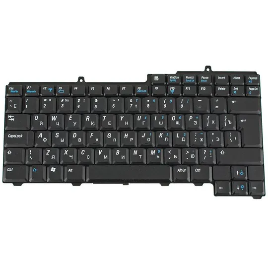 Купити Клавіатура для ноутбука DELL (Inspiron: 1300, B120, B130, Latitude: 120L), rus, black