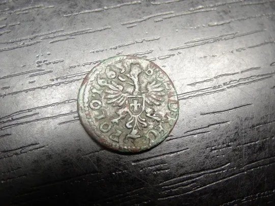 Купити 1 солід Польща 1663 (польський тип)