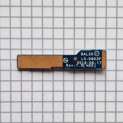 фото, LED плата Dell Inspiron 15 5567 P66F / LS-D803P для ноутбука оригінал