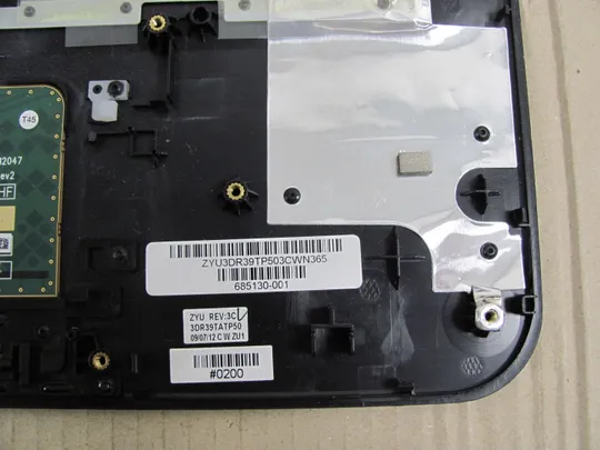 376-3 Кришка панель палмрест тачпад 3DR39TATP50 685130-001 для HP Pavilion G7-2000 оригінал Продаж