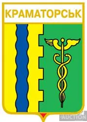 значок геральдика   Краматорськ  / Донецька область / вид 1 . Ціна