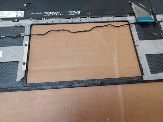 номер1051-3 корпус кришка 0G6RGD AQ2SH000113 з клавіатурою 0DX5T3 PK133RH2A17  для Dell XPS 15 9500 9510 PRECISION 5550 5560 Палмрест корпус топкейс Верхня панель палмрест cover-C оригінал в Україні