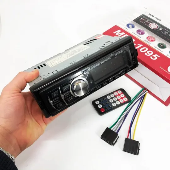 Купити Автомагнитола MP3 1095/7336 BT ISO со съемной панелью 1DIN 4х50Вт, Автомобильная магнитола стерео з