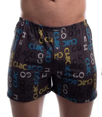 фото, Чоловічі труси боксери сімейні класика Bono МБ 000438 сірі 46 розмір S 50