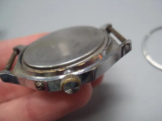 Мужские наручные часы Слава календарь 26 камней ссср на ходу размер 4,4 х 3,9 см №14653 Продаж