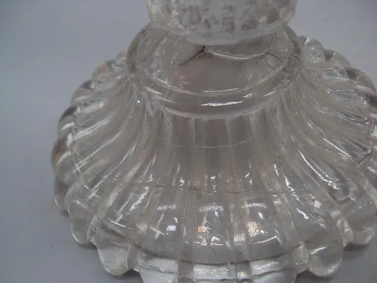 Подсвечники стекло пара Испания женщина и мужчина подсвечник девушка и кавалер лот 2 шт №14012 Характеристики