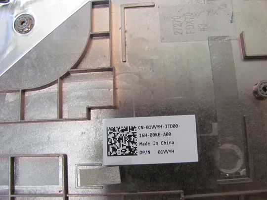 номер1002-4 корпус кришка Палмрест корпус топкейс Верхня панель палмрест cover-C тачпад  01VVYH  AP2V4000D01 для Dell Precision 7750 оригінал На торгах