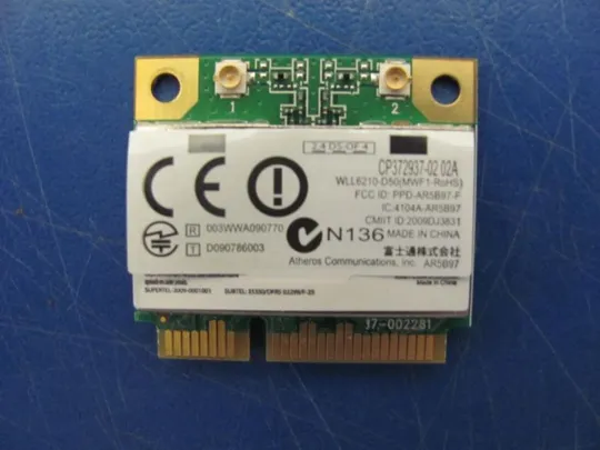 №121-11 Модуль Wi-Fi CP372937-02 для Fujitsu LifeBook S751 оригінал Продаж