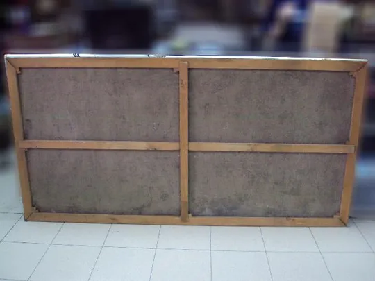 Картина Сплав леса гуцулы Кашшай холст, масло размер 100 х 199,8 см №184 Недорого