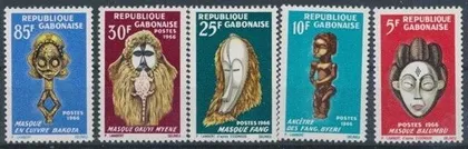 фото, Габон Маски 1966