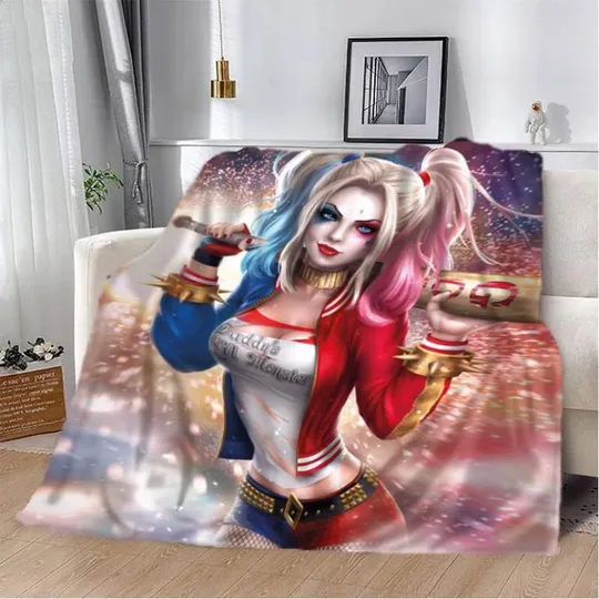 Плед 3D Харли Квинн 20222438_A 12225 160х200 см Ціна