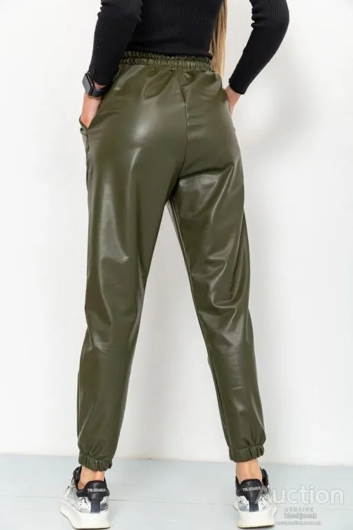 Лосины женские на флисе, цвет хаки, 164R150 З аукціону