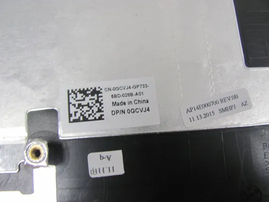 839-11  Кришка панель палмрест 0GCVJ4 AP14E000700 для Dell Latitude 3550 L3550  оригінал Торговий майданчик