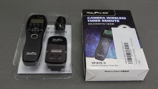 Пульт дистанционного управления или спусковой тросик для DSLR камер camera wireless timer remote YP- З аукціону