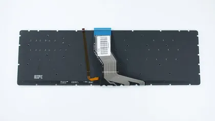 фото, Клавіатура для ноутбука HP (Omen: 15-ax, 17-w series ) rus, black, без фрейма, підсвічування клавіш (RED)