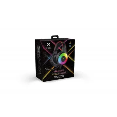 Наушники Vinga HSCU-100 Gaming LED Black (HSCU-100) Характеристики