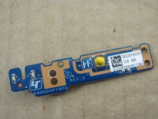 №318-11 плата кнопки вкл DA0GD5PI8D0 для Sony Vaio SVF15 SVF15A SVF152 оригінал Ціна