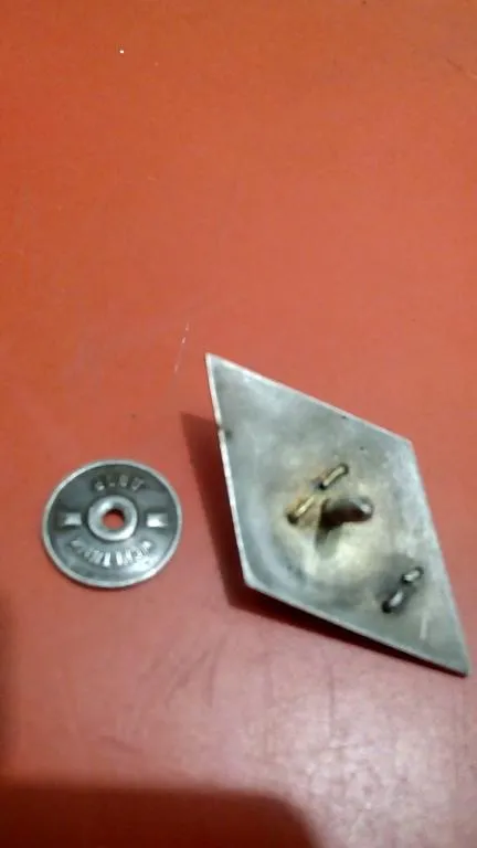 Ромб Військової академії ім. Фрунзе , 1-й тип. (Срібло) З аукціону