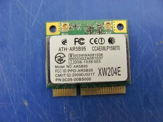 №255-10 WI-FI адаптер AR5B95 0C05-00BS000 для MSI CX640 MS-16Y1 оригінал Ціна