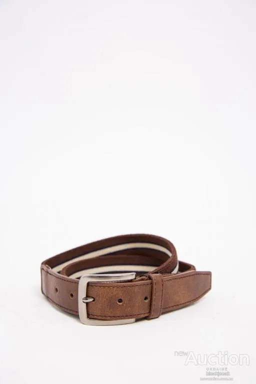 Классический ремень унисекс, коричневого цвета, 196R40T1W1 Ціна