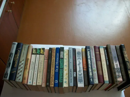 26. Книга. Стивенсон. Моэм. Мопассан. Цвейг, Фейхтвангер, Гюго, Бородин, Ян, Готье, Чейз. Купер Ціна