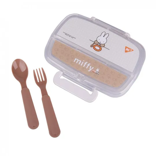 Ланч-бокс  с приборами YES Miffy 708372 750 мл Продаж