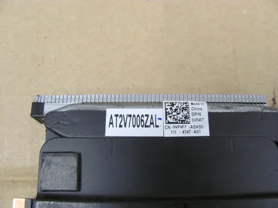 718-3 система охолодження 0CD6WC 0M06D7  для Dell Precision  7550 m7550 7560  оригінал Інтернет-аукціон