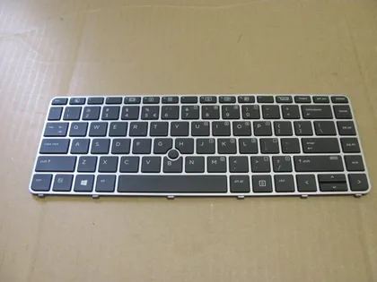 фото, номер1007-3 клавіатура keyboard 819876-B31 6037B0113402  для HP Elitebook 745 840 845 G3 G4 оригінал