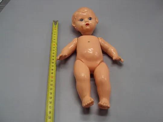 Купити Кукла пупсик целлулоид ОХК ссср куколка пупс рельефные волоссы высота 28 см №15633