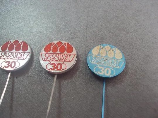 знак SSM ССМ 30 комсомол чсср лот 7 шт №6230 Продаж