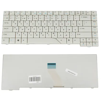 фото, Клавіатура для ноутбука ACER (AS: 4210, 4310, 4430, 4510, 4710, 4910, 5220, 5300, 5520, 5700, 5900, 6920, 6935) rus, gray
