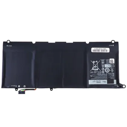 фото, Оригінальна батарея для ноутбука DELL JD25G (XPS: 13 9343, 9350) 7.4V 52Wh Black