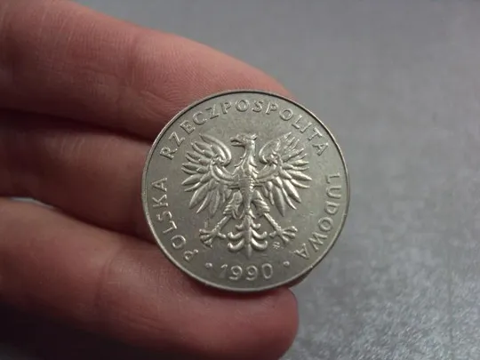 Купити монета польша 20 злотых 1990 №9721