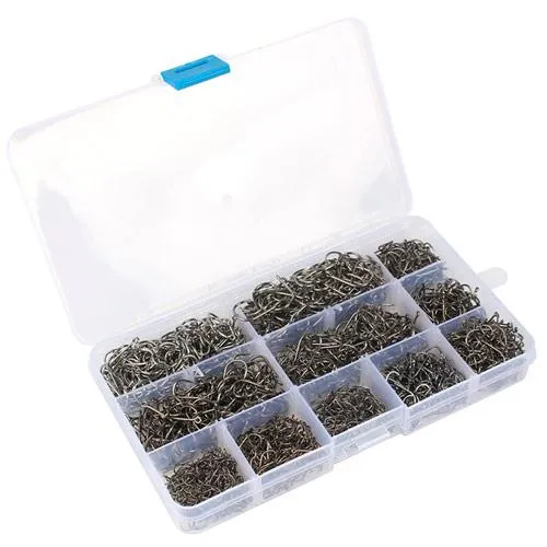 Набор рыболовных крючков 1600шт, №3-12 Ціна