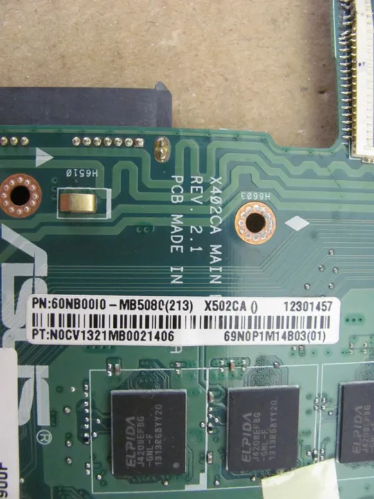 37-26 материнська плата i3-3217U SR0N9 60NB00I0-MB5080 69N0P1M14B03 для ASUS F502C F502CA X502C X502CA оригінал Де купити