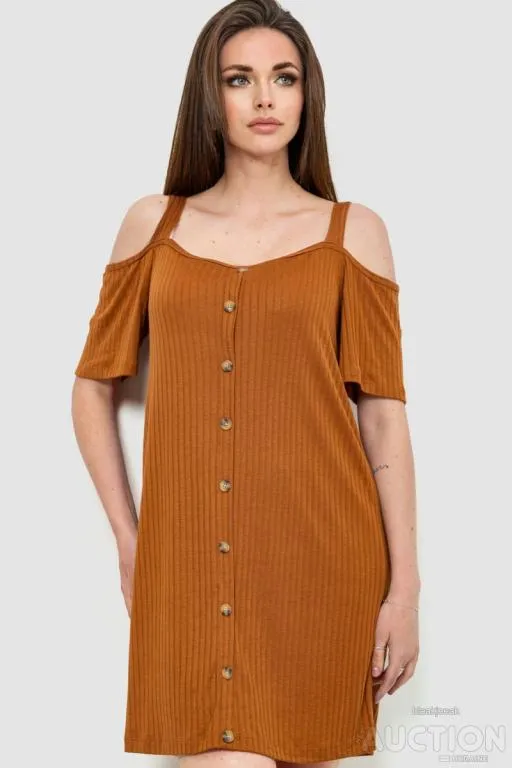 Купити Сукня, цвет коричневый, 244R269