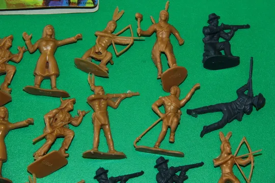 індіанці та кавалеристи США  AMERICANA  54мм  НАБІР Продаж