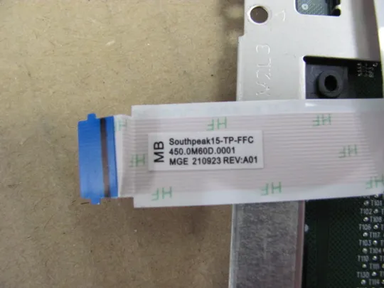 номер0728-26 тачпад сенсорна панель touchpad 450.0M60D.0001  для  DELL  Latitude 5520 5521 Precision 3560 3561 оригінал З аукціону