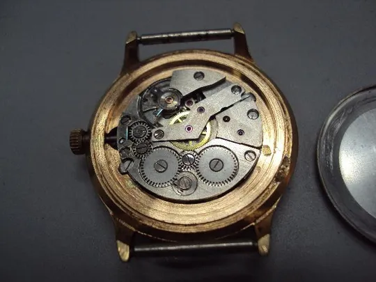 Мужские наручные часы Inturex календарь герб орел и корона позолота Ау1 Слава не на ходу №14698 Де купити