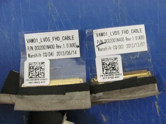 №165-18 шлейф матриці 0DR1KW DC02001MG00 для INSPIRON 3521 15R 3537 5521 5537 5737 V2521D оригінал Недорого