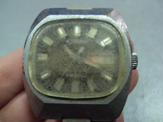 Купити Мужские наручные часы Слава кварц Танк ссср с браслетом №10938