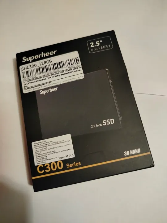 Твердотільний жорсткий диск Superheer C300 SSD 128 GB 2.5 SATAIII Ціна