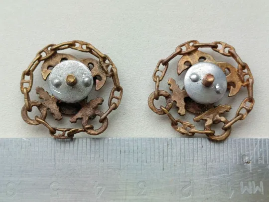 Эмблемы на петлицы, водолазы РЕЧФЛОТ СССР, ОБРАЗЦА 1940 года RRR З аукціону