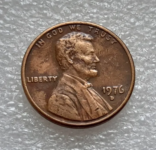 (8152 ря) 1 цент 1976 D США Ціна