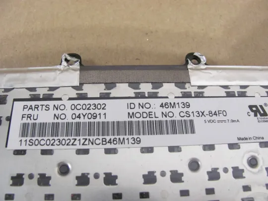 426-16 клавіатура  0C02302 04Y0911 РОБОЧА для Lenovo ThinkPad X240 X240S X250 X260 X270 A275  оригінал Недорого